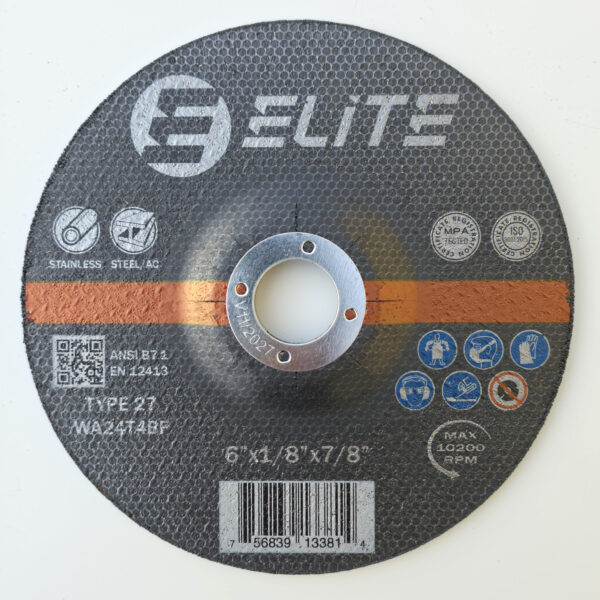 Grinding Disc 6″x1/8″x7/8″