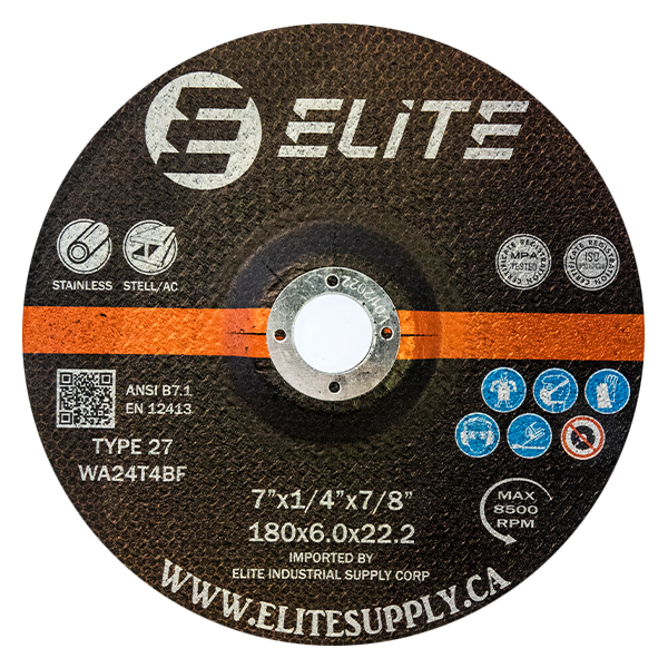 Grinding Disc 7”x1/4”x7/8"